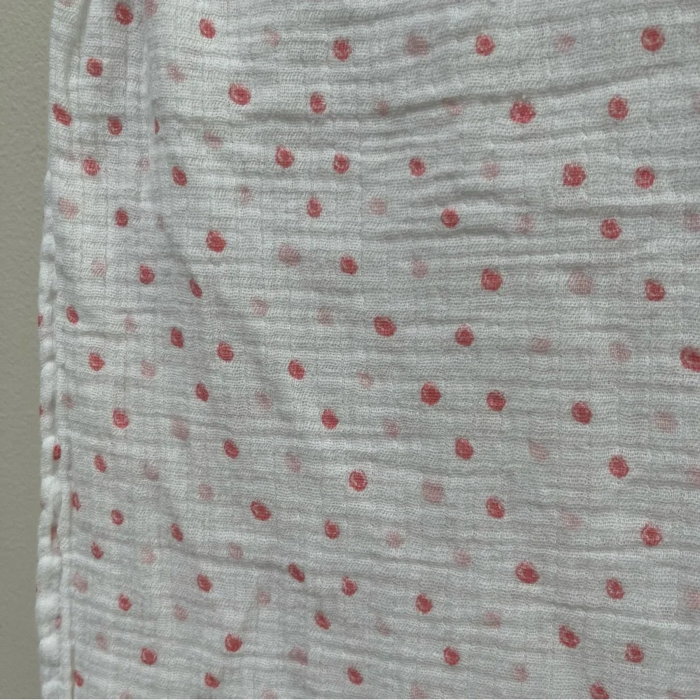 Baby Swaddle Blanket Pink Polka Dots